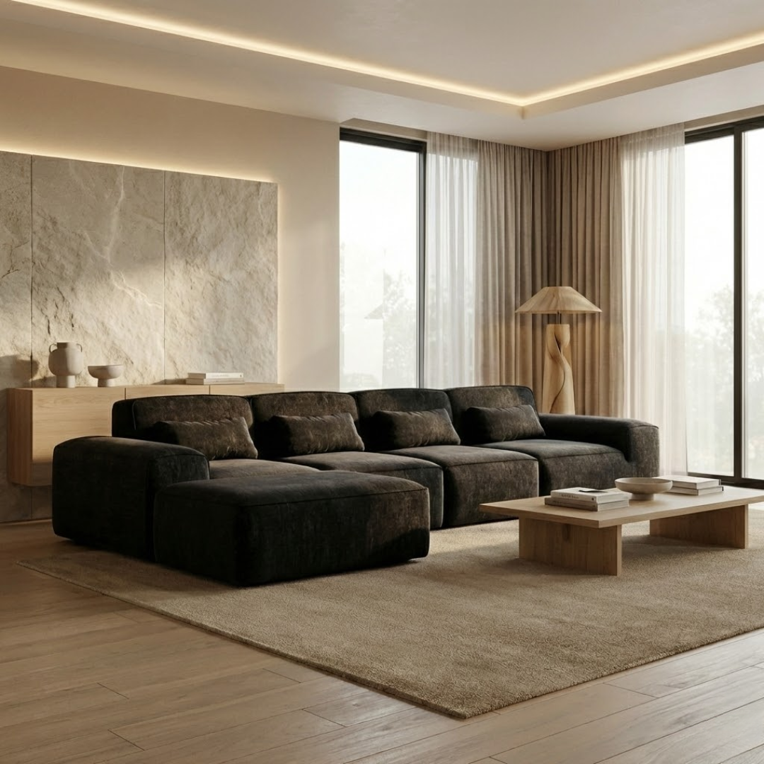 Milo Boneless Modular L-Shape Sectional Sofa – Alentoo