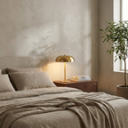 Vero Portable Metal Mushroom Table Lamp