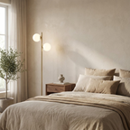 Gemini Dual Globe Glass Floor Lamp
