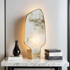 Alba Copper and Alabaster Table Lamp