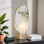 Alba Copper and Alabaster Table Lamp