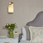 Alma Marble and Brass Wall Lamp