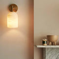 Alma Marble and Brass Wall Lamp
