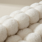Arctic Plush Faux Rabbit Fur Throw Blanket