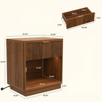 Aurora Multi-Functional LED Nightstand