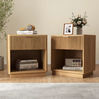 Aurora Multi-Functional LED Nightstand