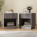 Aurora Multi-Functional LED Nightstand