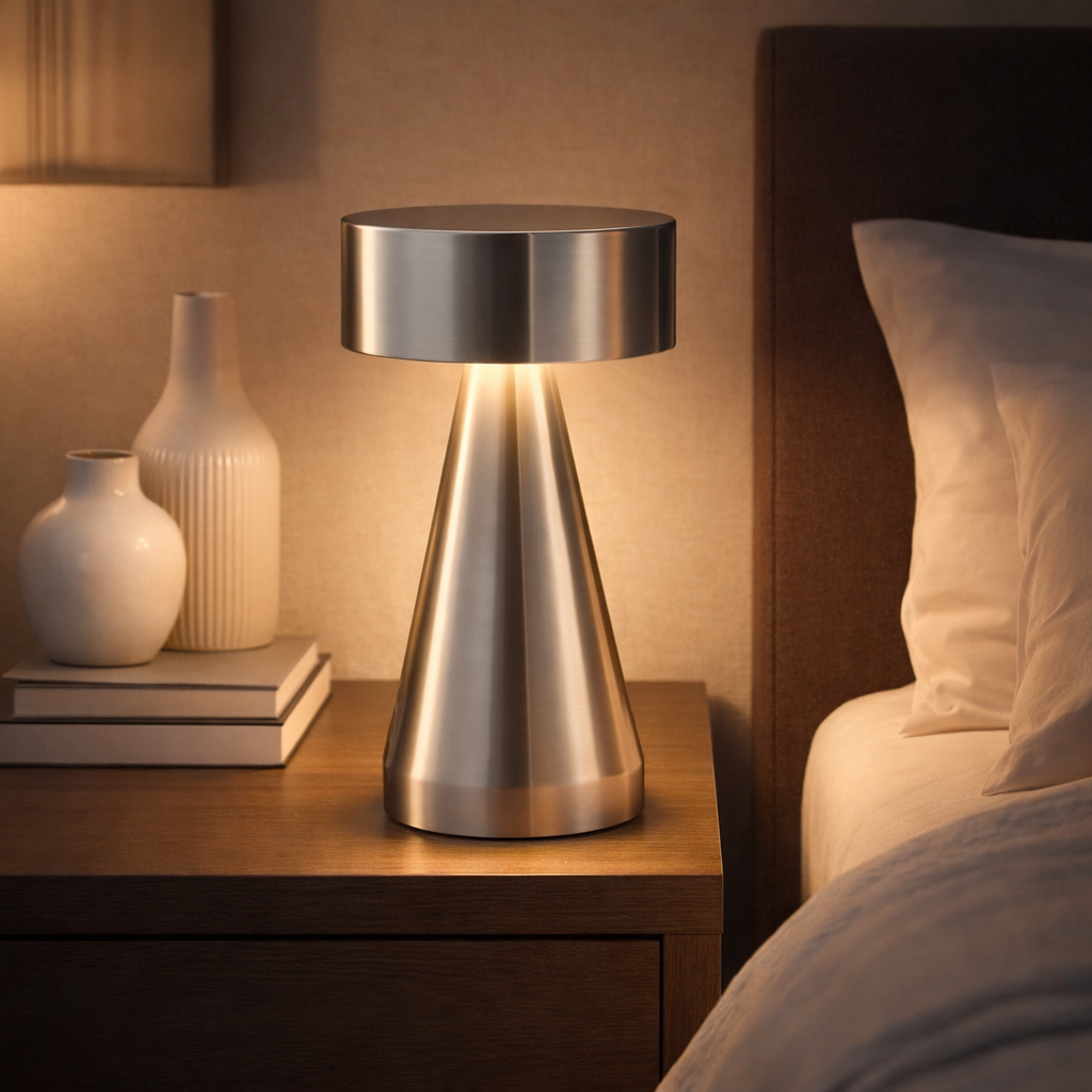 Barcelona Wireless Touch-Dimming Rechargeable Restaurant Lamp