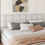 Blanca Velvet Upholstered Platform Bed