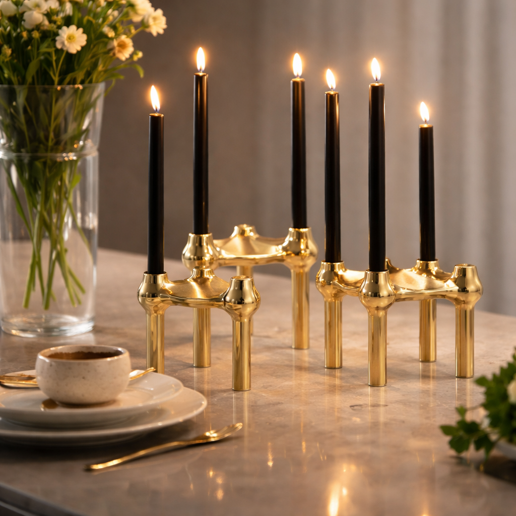 Lidingo Modern Molecular Structure Candle Holder