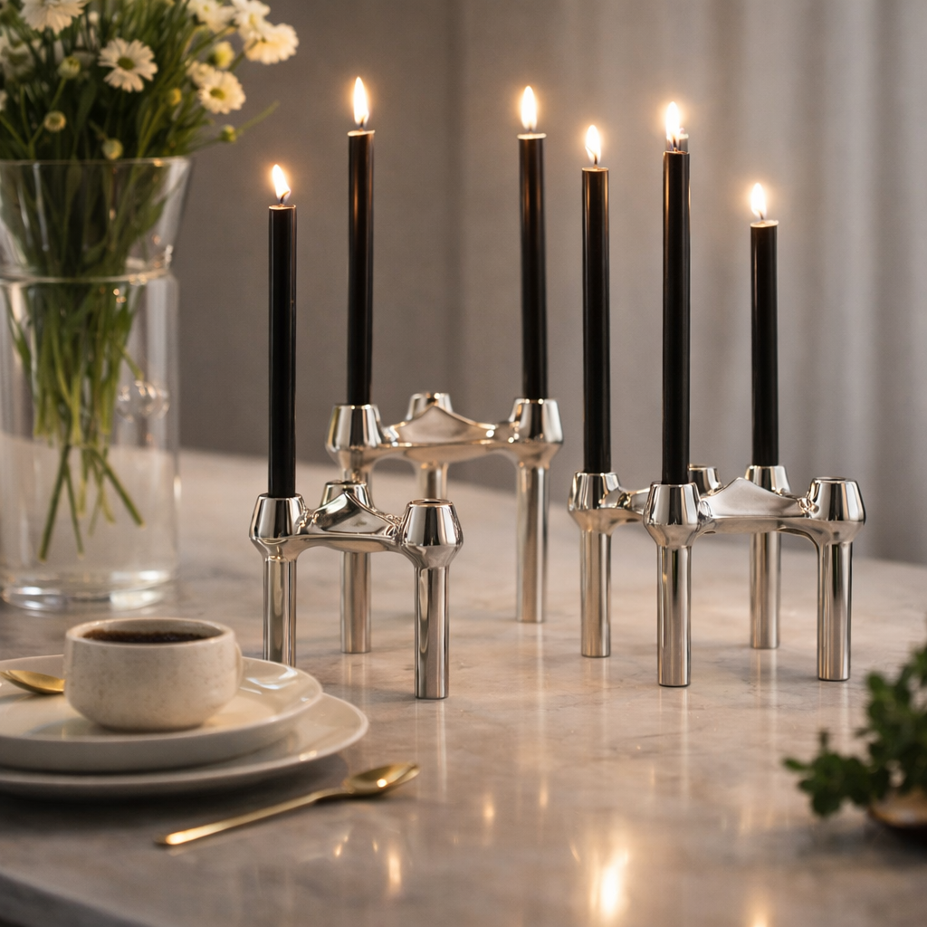 Lidingo Modern Molecular Structure Candle Holder