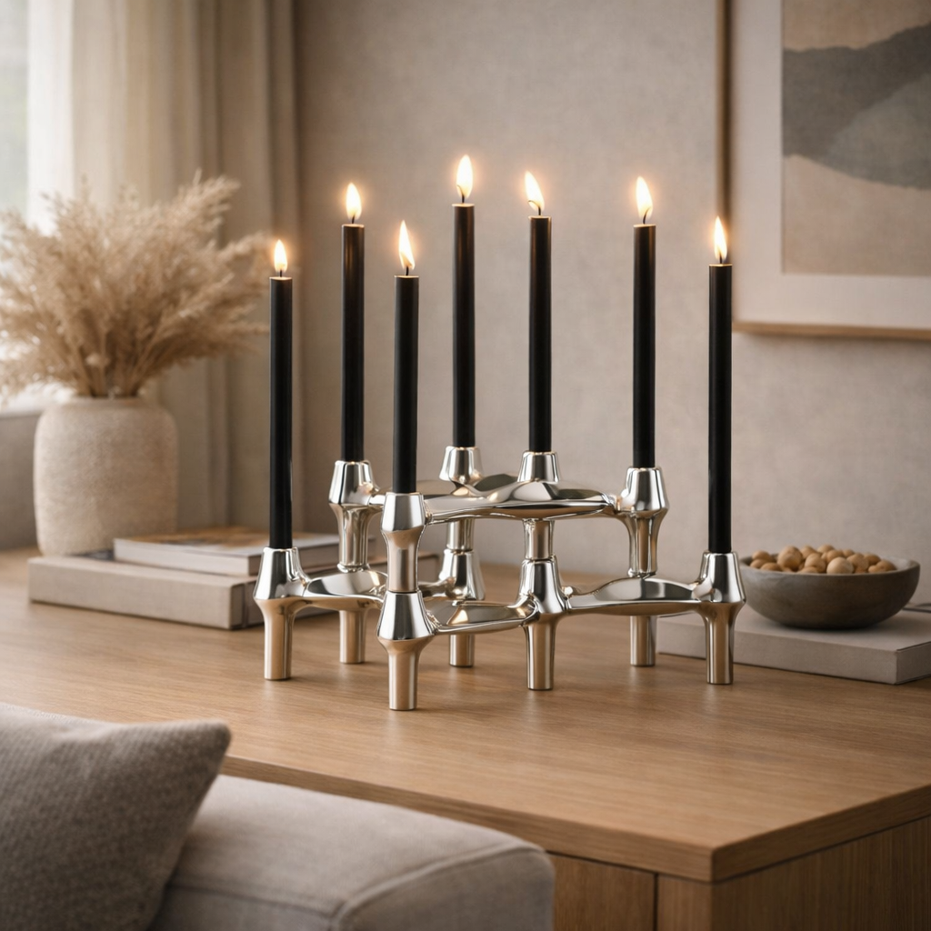 Lidingo Modern Molecular Structure Candle Holder