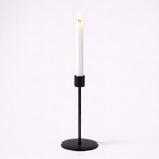 Vega Simple Iron Candlestick Holder