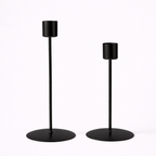 Vega Simple Iron Candlestick Holder