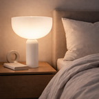 Amsterdam Danish Mushroom Lamp with Marble & Iron