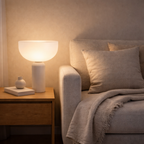 Amsterdam Danish Mushroom Lamp with Marble & Iron