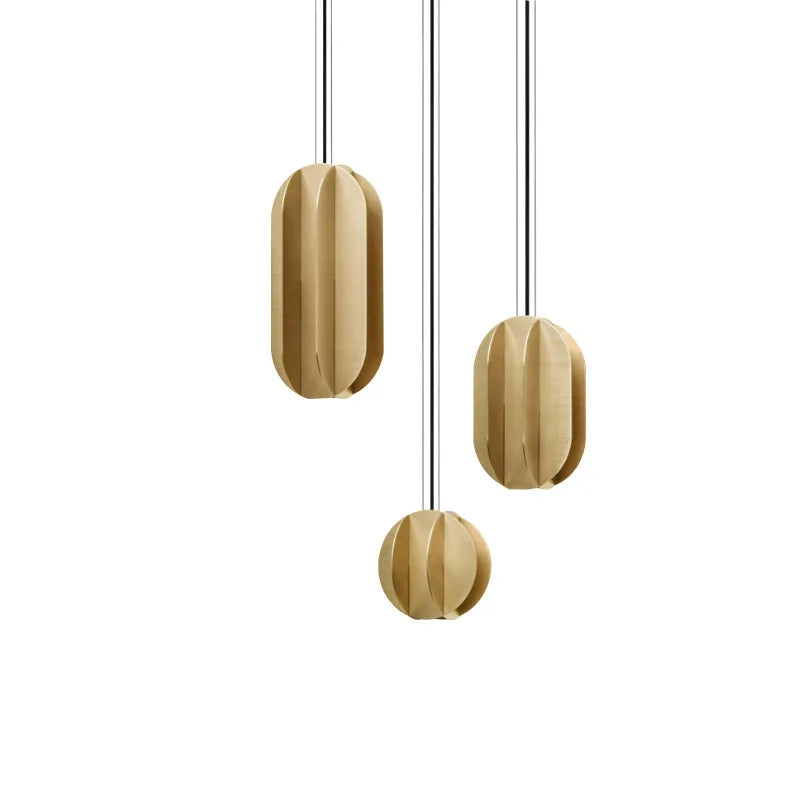 Crown Copper Chandelier