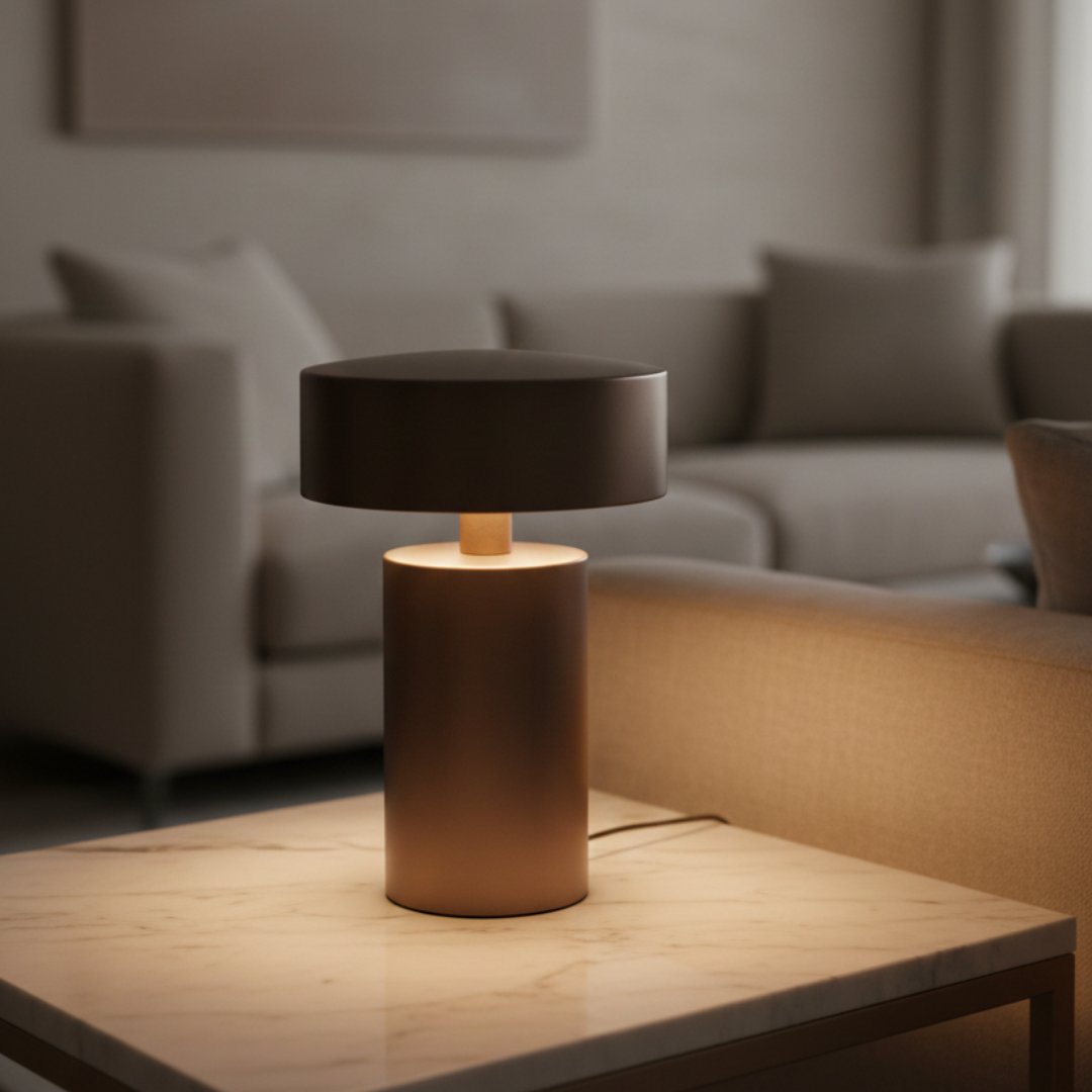Danish Mushroom LED Touch Table Lamp