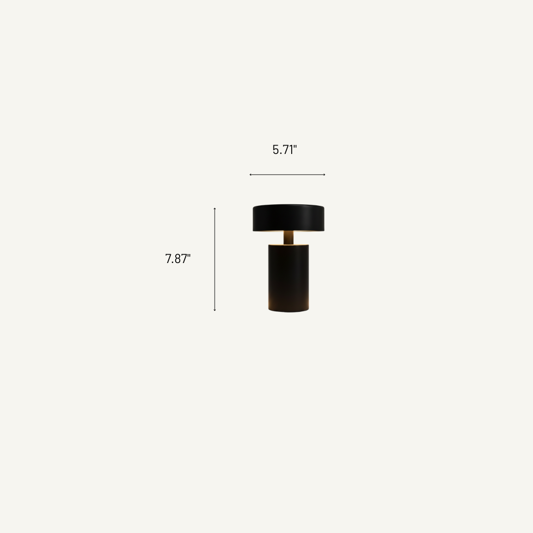 Danish Mushroom LED Touch Table Lamp