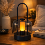 Geneva Portable Touch Control Table Lamp