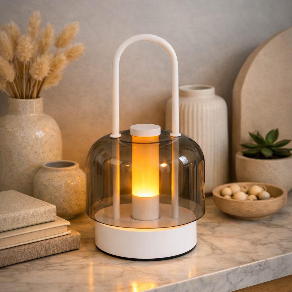 Geneva Portable Touch Control Table Lamp