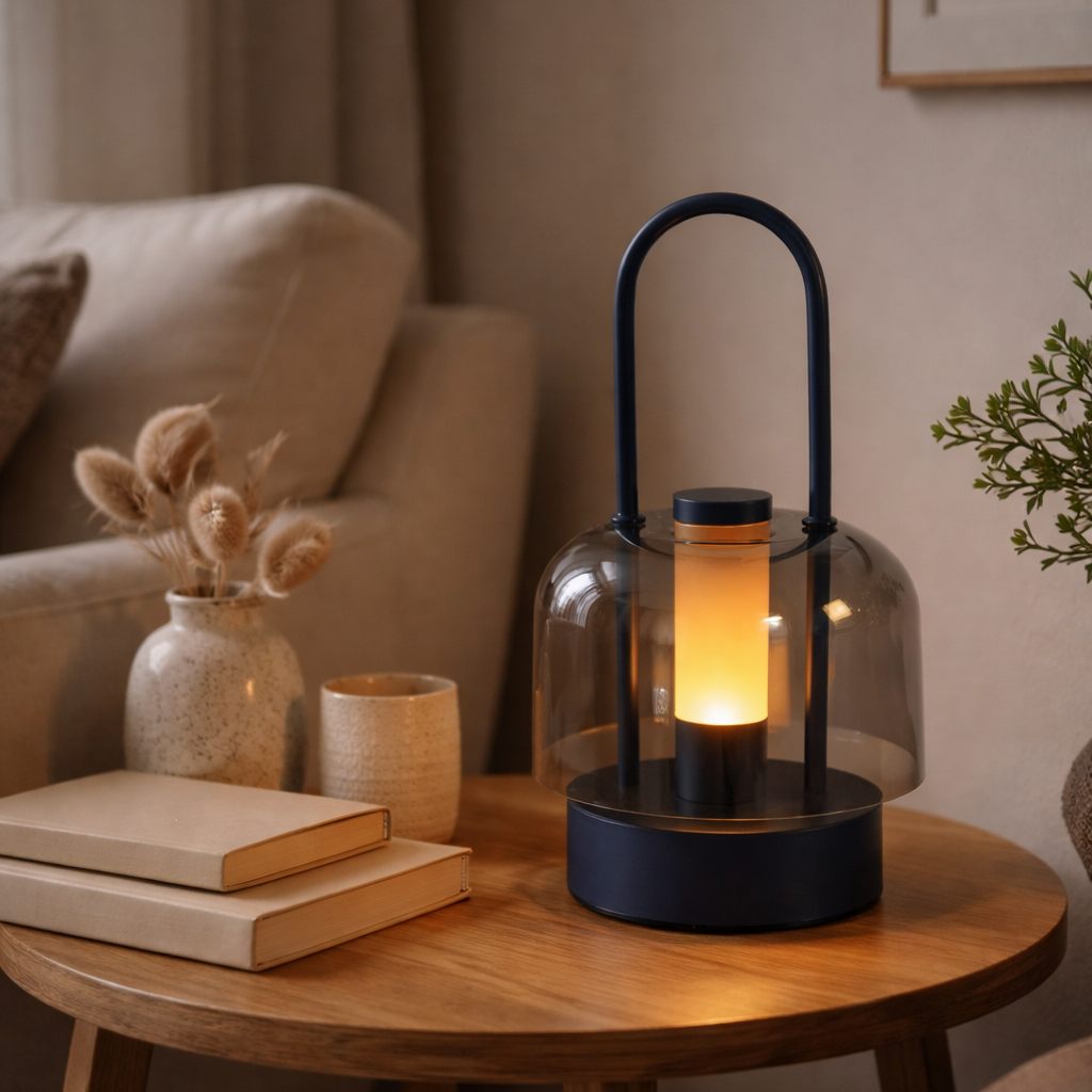 Geneva Portable Touch Control Table Lamp