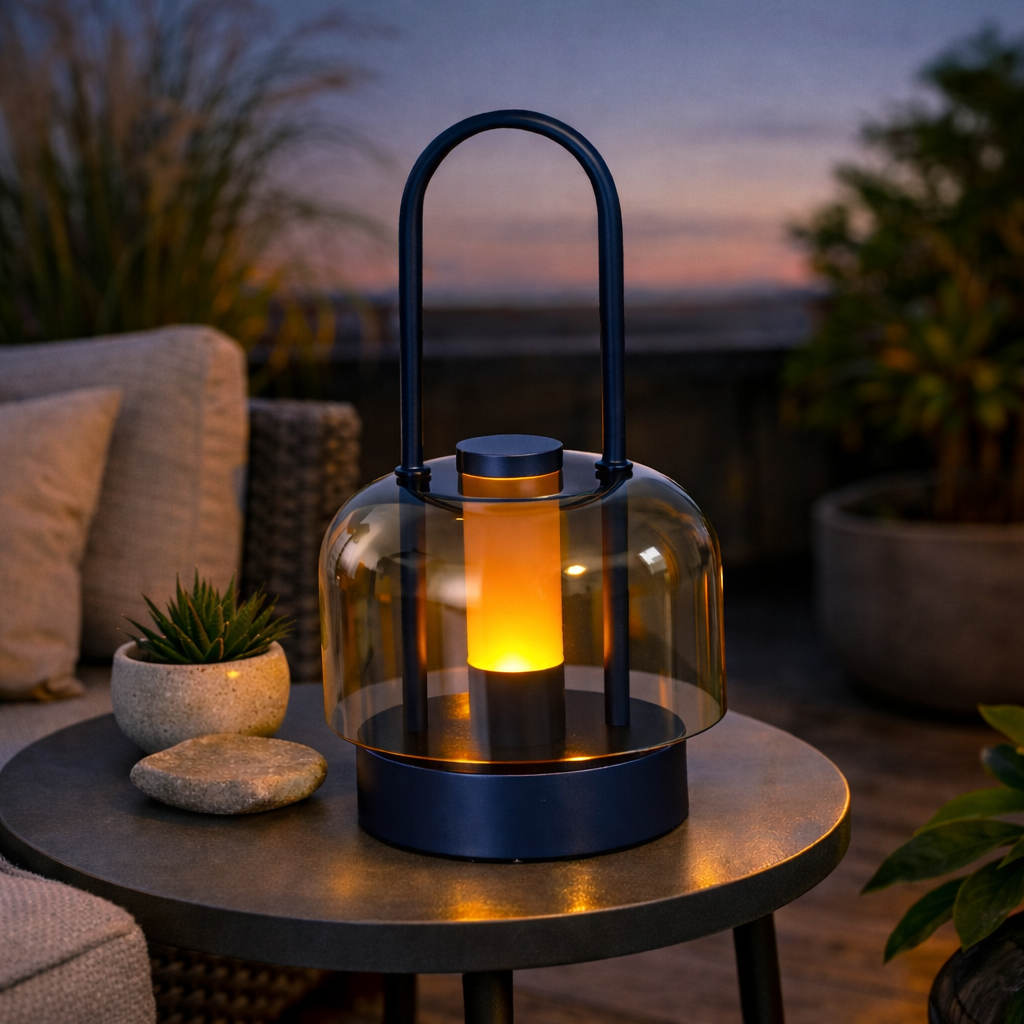 Geneva Portable Touch Control Table Lamp