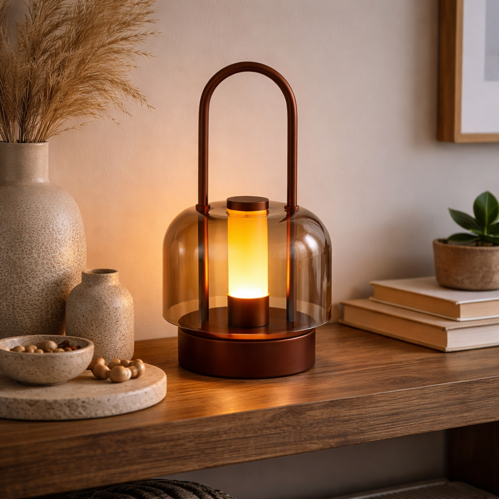 Geneva Portable Touch Control Table Lamp