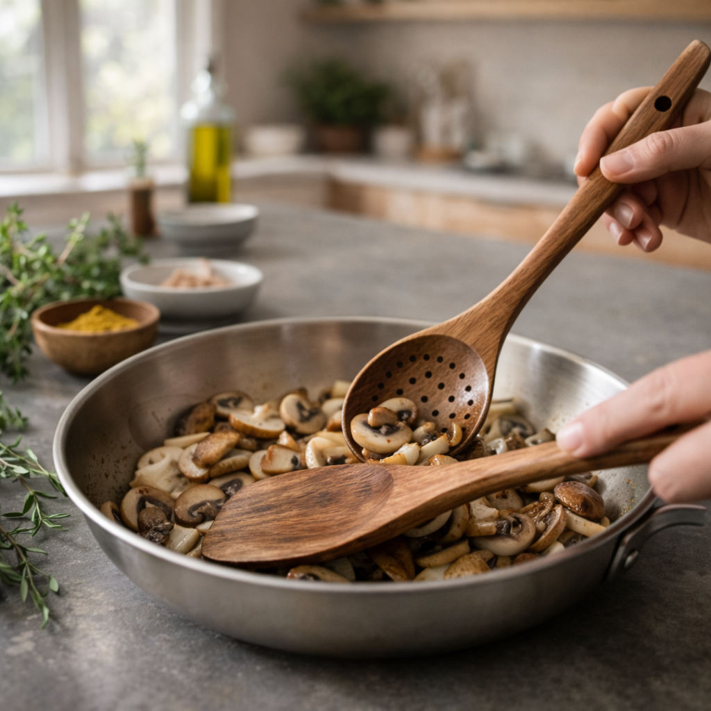 Kyoto 5-Piece Wooden Kitchen Utensil Set