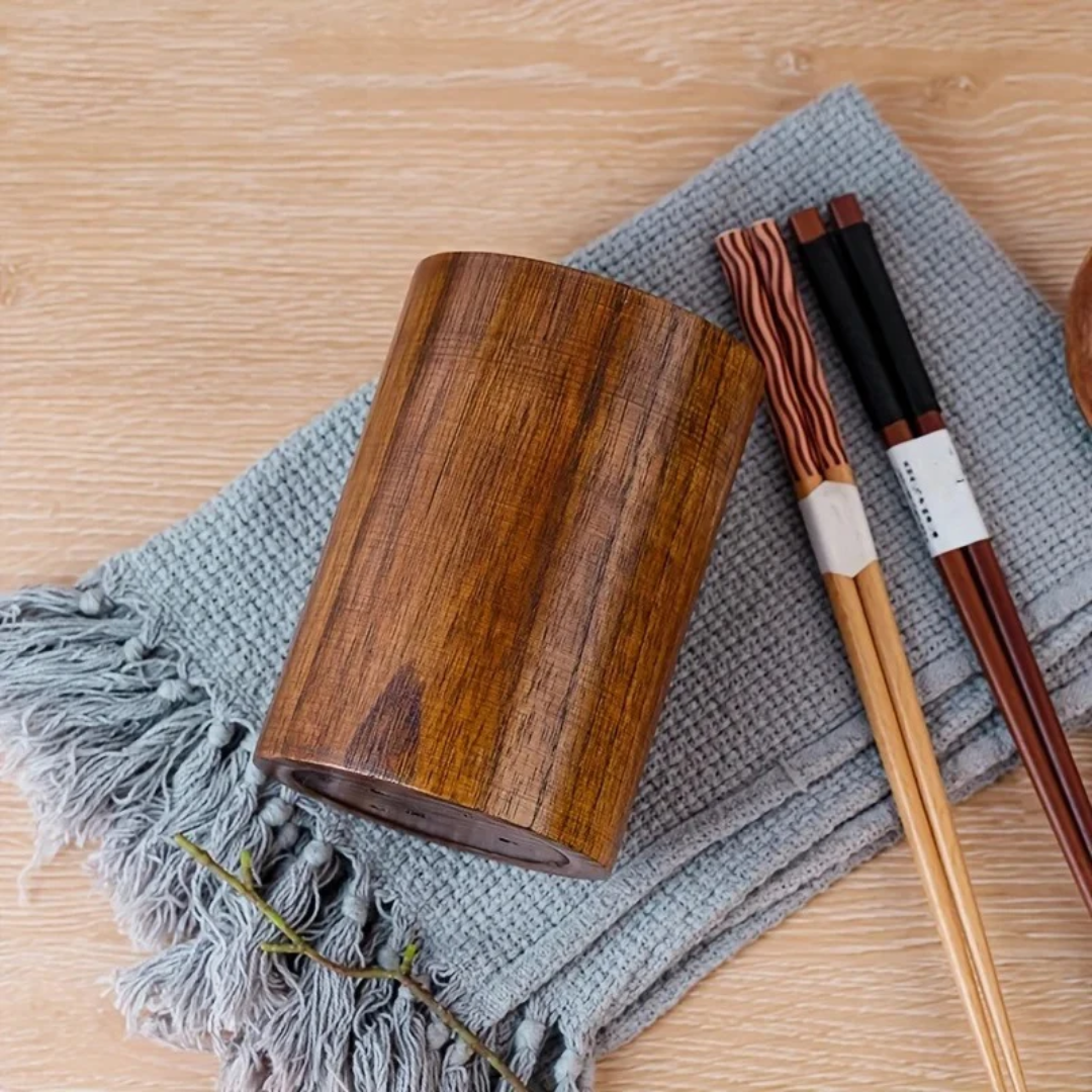 Kyoto Bamboo Kitchen Utensil & Chopstick Holder