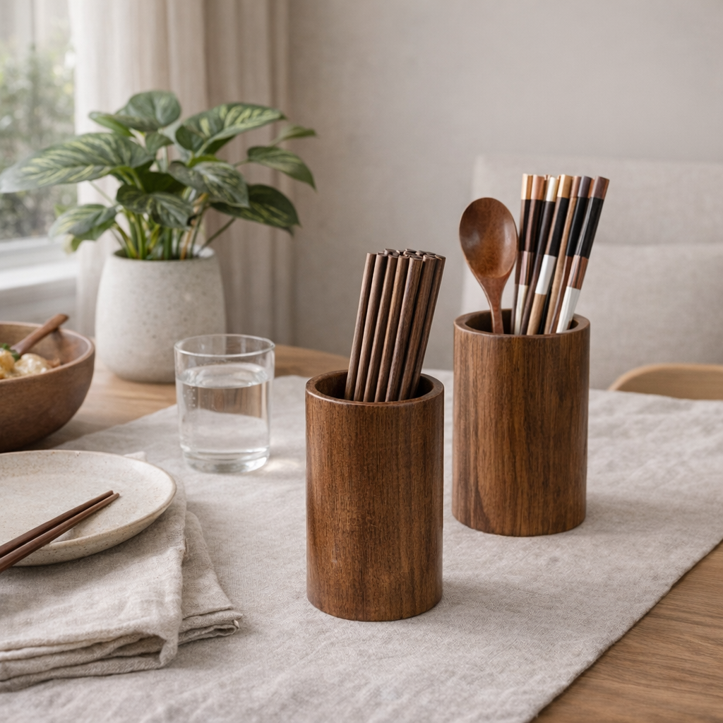 Kyoto Bamboo Kitchen Utensil & Chopstick Holder