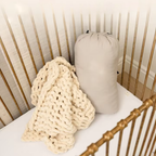 Oslo Handmade Chunky Knit Chenille Throw Blanket