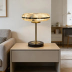 Petra Natural Marble Table Lamp