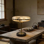 Petra Natural Marble Table Lamp