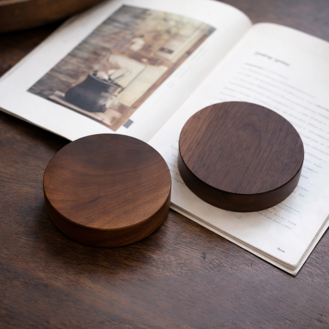 Sapporo Handmade Black Walnut Incense Holder