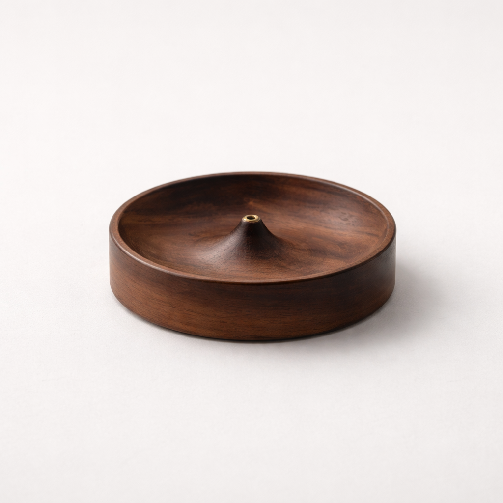 Sapporo Handmade Black Walnut Incense Holder