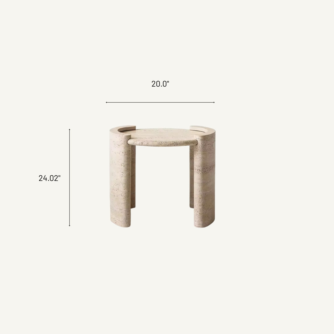 Siena Nordic Travertine Coffee Table