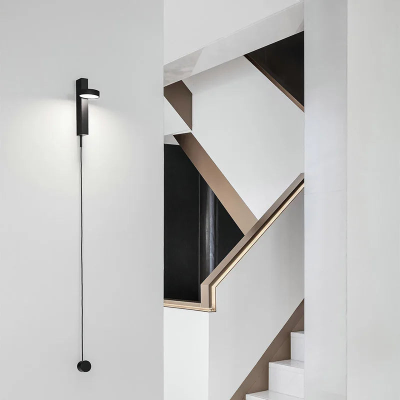 Stem Iron Wall Lamp