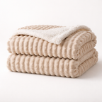 Stockholm Sherpa Fleece Throw Blanket