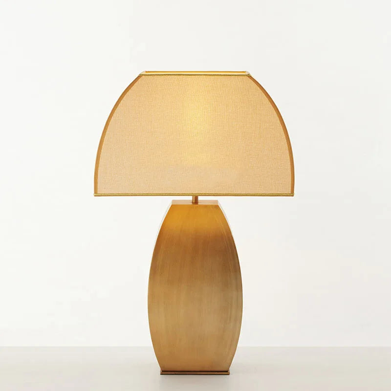 The Frame Iron and Glass Table Lamp
