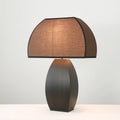 The Frame Iron and Glass Table Lamp