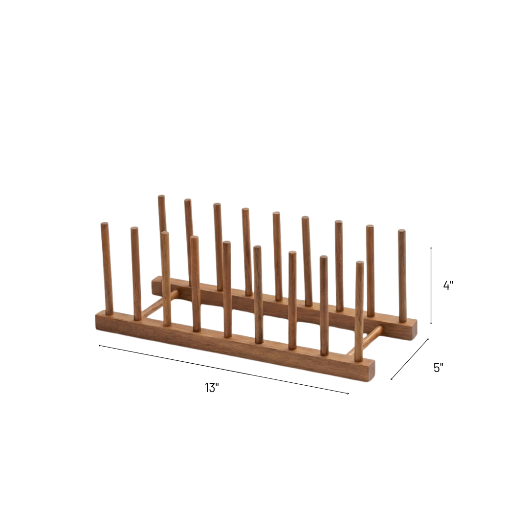 Tokyo Acacia Wood Storage Rack