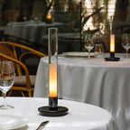 Touch Dimmer LED Glass Table Lamp