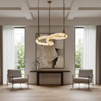Valencia Spanish Alabaster Chandelier 40"