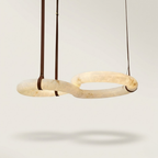 Valencia Spanish Alabaster Chandelier 40"