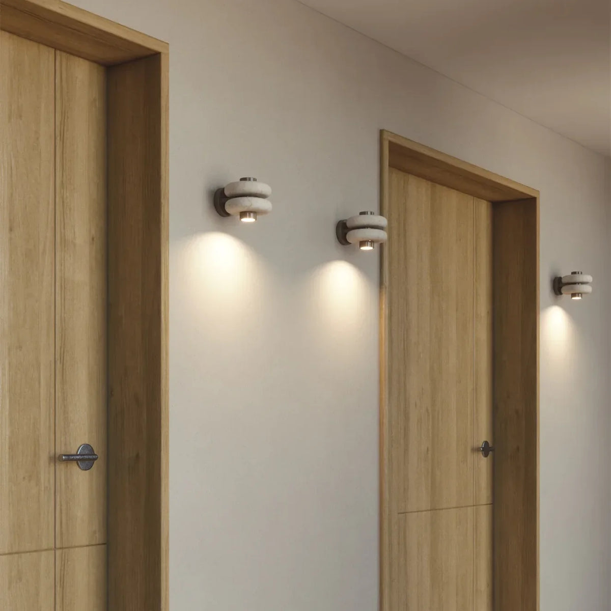 Verde Natural Marble LED Wall Sconce