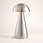 Vienna Retro Cordless Mushroom Touch Lamp for Hospitality