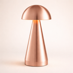 Vienna Retro Cordless Mushroom Touch Lamp for Hospitality